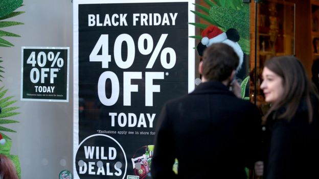 Cartel del Black Friday