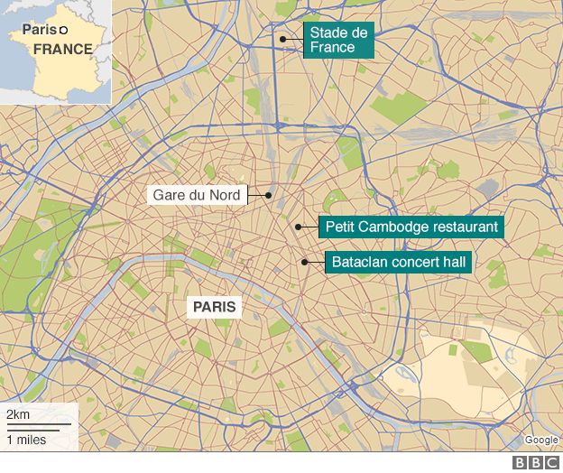 Los ataques en París en 20 imágenes - _86682378_paris_shooting_nov15_624v2