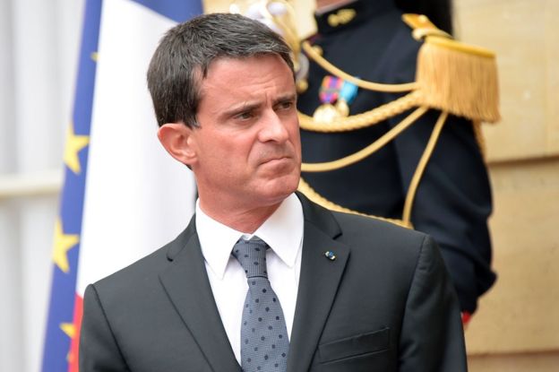 French Prime Minister Manuel Valls in Paris, 5 September