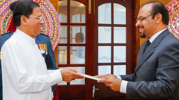 ஜனாதிபதி முன் பதவிப்பிரமாணம் ஏற்ற நீதிபதி சிதம்பரம் பிள்ளை துரைராஜா