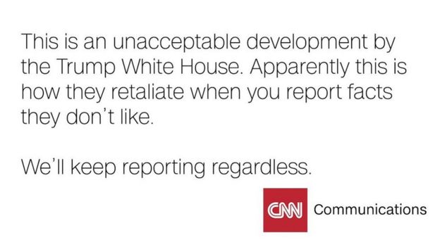 CNN Communications tweets: 
