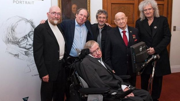 Stephen Hawking participÃ³del Festival Starmus en Tenerife, EspaÃ±a, junto a Kip Thorne, Hans Zimmer, Garik Israelian, Alexei Leonov y Brian May.