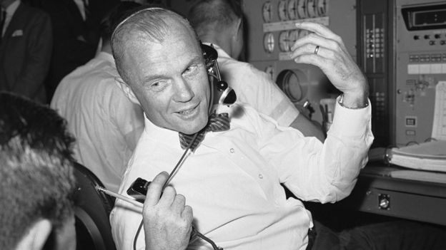 John Glenn akiwa Nasa mwaka 1963