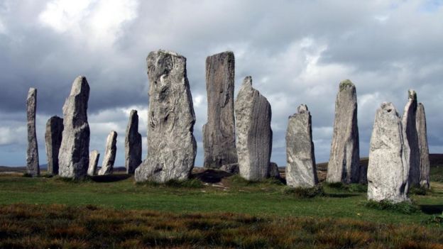 El círculo megalítico escocés de Callanish