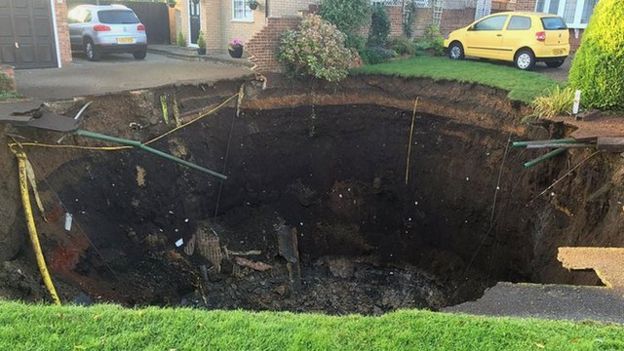 St Albans' sinkhole