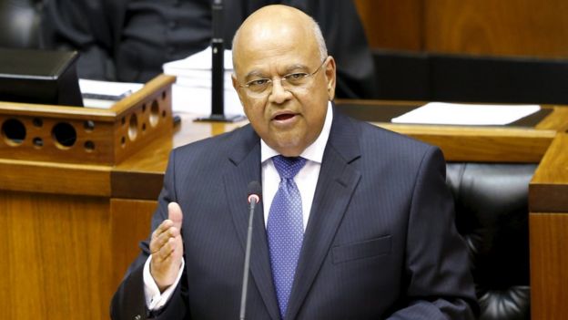 South African finance minister