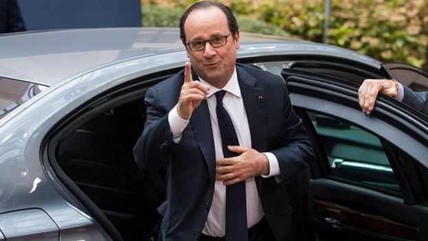 ஃபிரான்ஸ் அதிபர் ஒல்லாந்த்