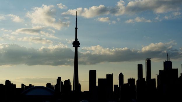 Edificios de Toronto.