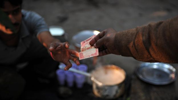 A tea seller