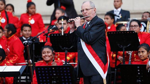 Pedro Pablo Kuczynski, presidente de Perú