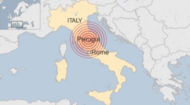 A magnitude 6.2 earthquake has struck central Italy