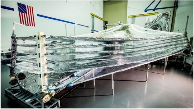 Термический отражатель имеет площадь теннисного корта