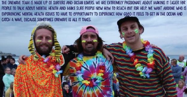 OneWave Fluro Fridays surfing mental health program