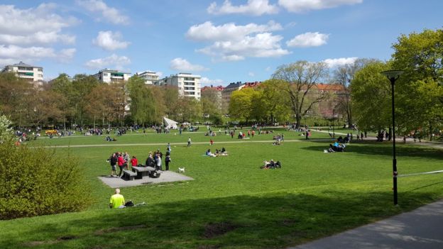 Parque Ralambshov, Estocolmo.