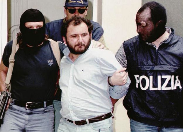 Arrest of Brusca, 1996