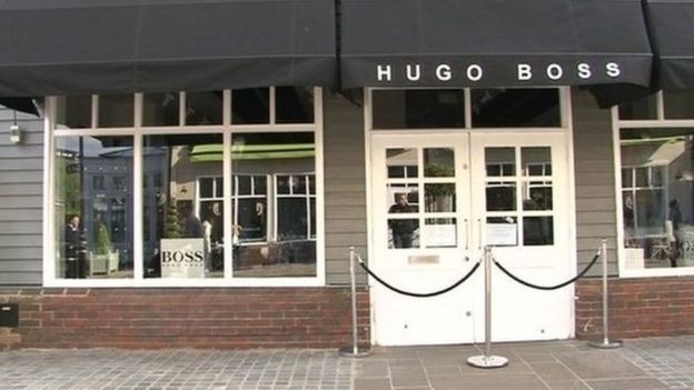 Hugo Boss store in Pingle Drive