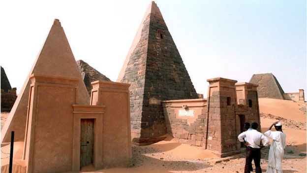 Pirámides en Sudán