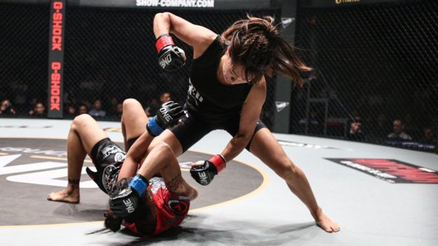 Female one Championship fighters