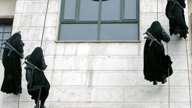 Graduation Iranian police academy