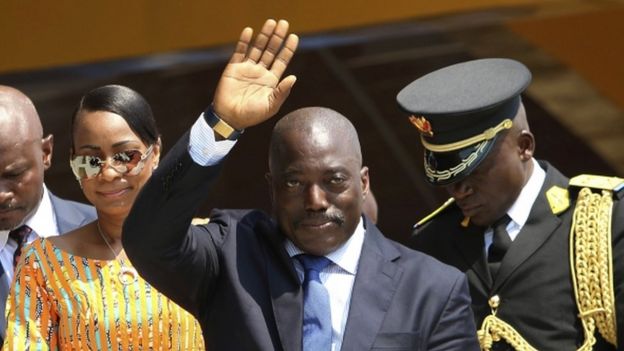 DR Congo President Joseph Kabila (file photo)