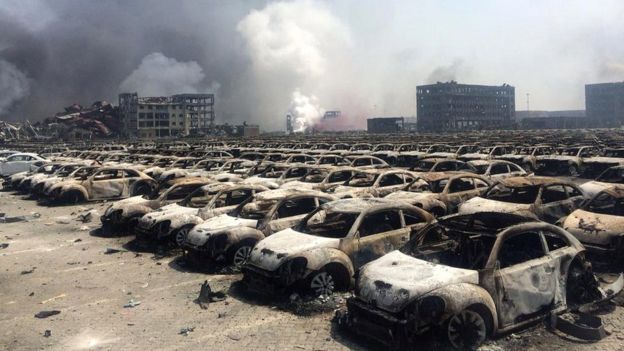 china explosion 2015 , tianjin explosion 