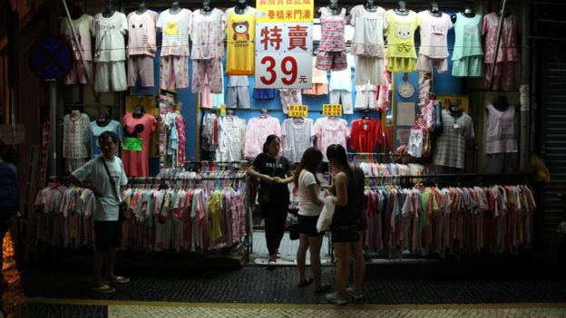 A Macau clothing retailer