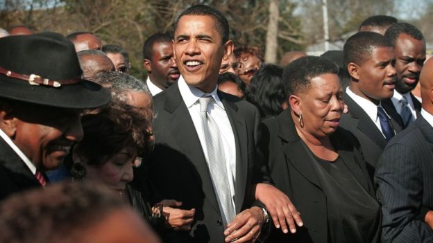 Barack Obama en el aniversario 50 de la marcha a Selma