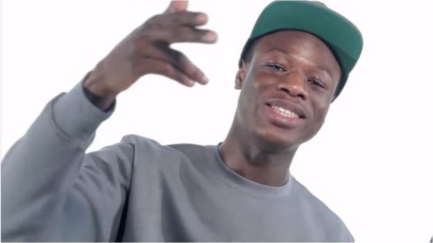 J Hus in the video for Lean and Bop