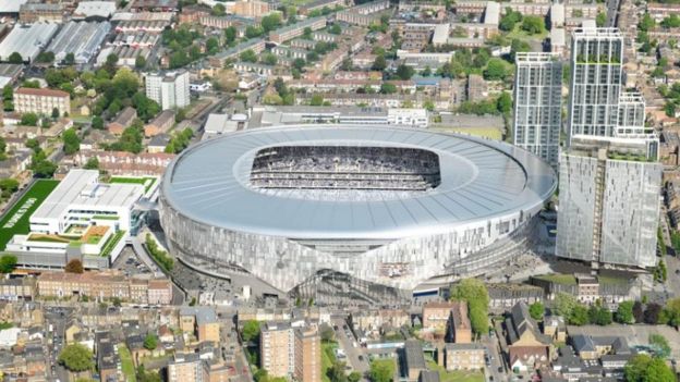 Image of new Spurs stadium