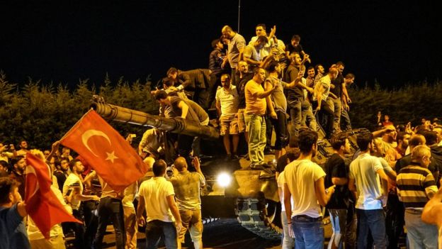 darbe girişim tank