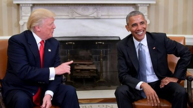 டிரம்ப் - ஒபாமா
