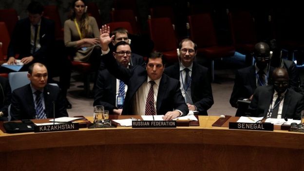 روسيا والصين تعارضان فرض عقوبات جديدة ضد الحكومة السورية بسبب 