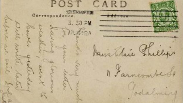 Открытка Джека Филипса