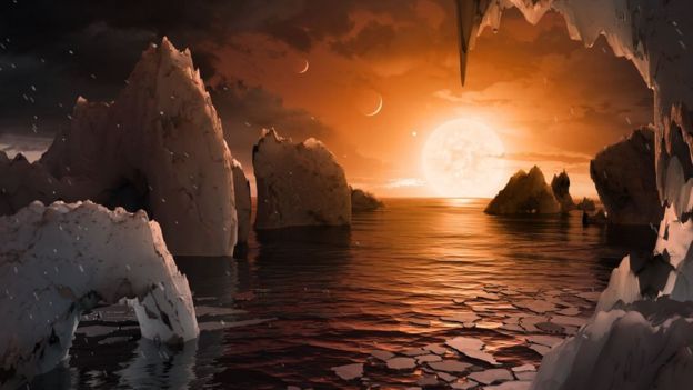 А так може виглядати поверхня планети TRAPPIST-1f