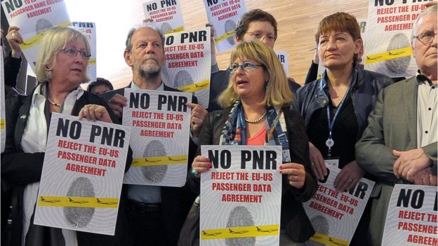 Protestas contra el acuerdo PNR de 2012