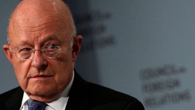 Mkurugenzi wa usalama wa Marekani James Clapper