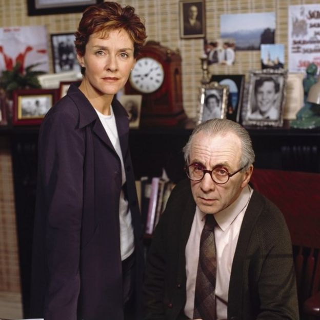 Amanda Burton & Andrew Sachs in Silent Witness