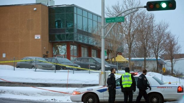 المركز الإسلامي في كيبيك الذي تعرض لهجوم دام