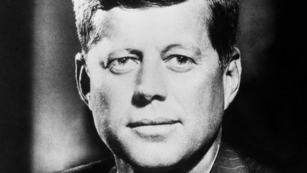 John F Kennedy, picha iliyopigwa 23 Oktoba 1962