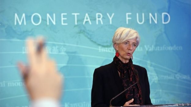 IMF chief, Christine Lagarde