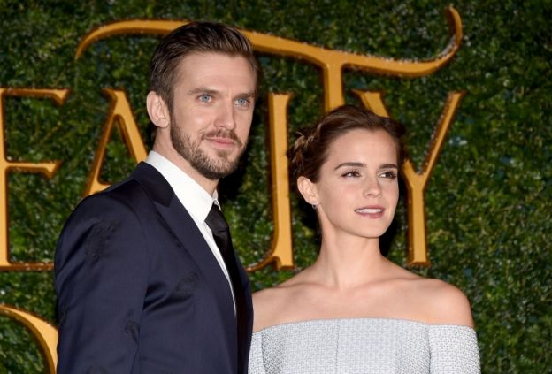 Dan Stevens and Emma Watson