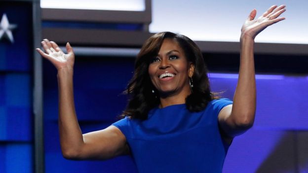 Michelle Obama, de 52 años, es la primera mujer negra en ser primera dama de Estados Unidos.