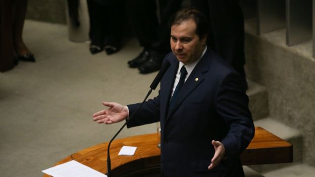 Maia foi apoiado por partidos que queriam fugir de candidato mais próximo a Eduardo Cunha