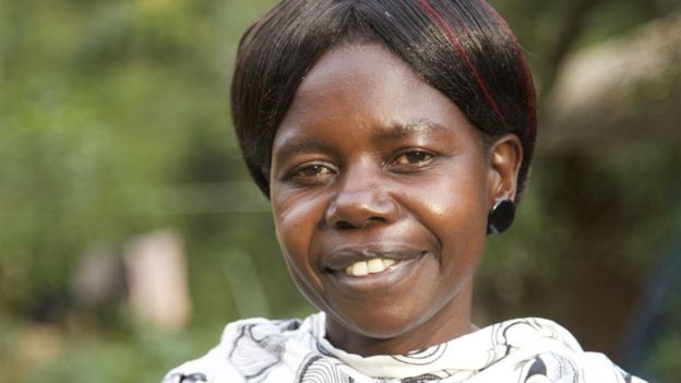 Josephine Agutu, Tiira Small-scale Miners Association, Uganda. Part of a pilot Fairtrade project in East Africa.