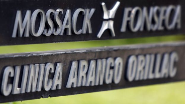 Mossack Fonesca sign