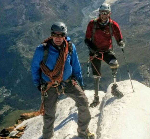 Jamie Andrew on the Matterhorn