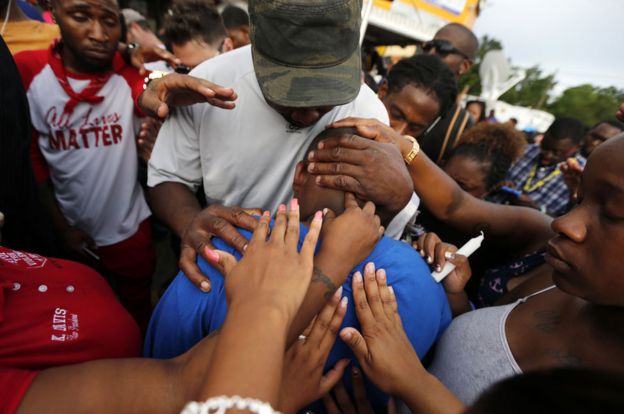 Protests in Baton Rouge