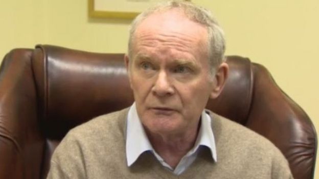 In poor health: Mr McGuinness resigned in January