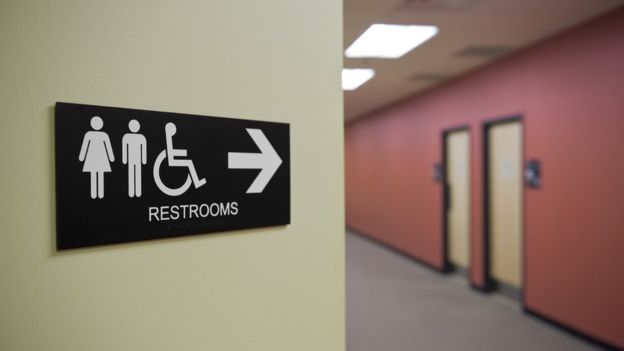 Transgender people in North Carolina must use restrooms that match the gender listed on their on their birth certificate