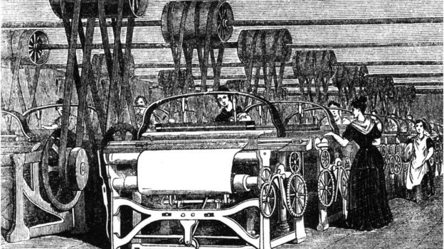 Ilustração da Primeira Revolução Industrial